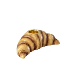 RICE Keramik Kerzenhalter Croissant