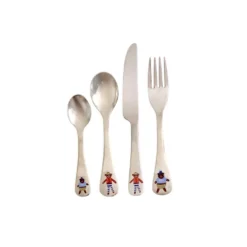 RICE Kinder Besteck-Set aus Edelstahl