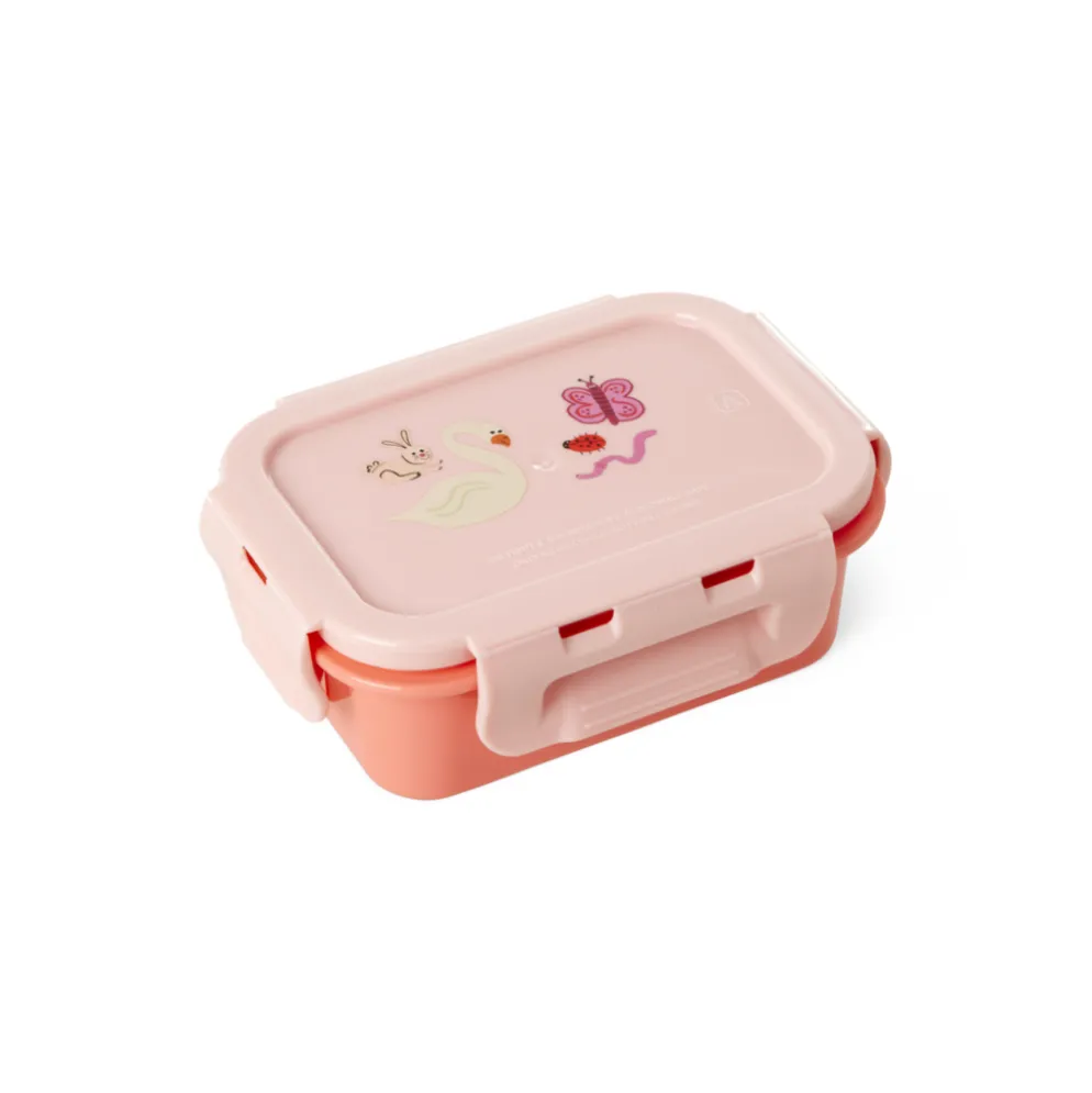RICE Kleine Kinder Brotdose Wildlife Print