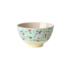 RICE Kleine Kinderschüssel Ocean Print