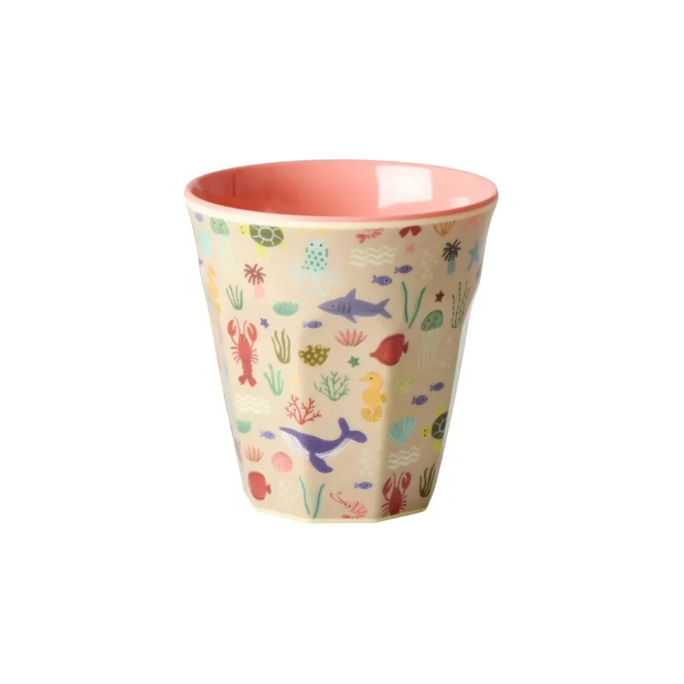 RICE Kleiner Kinderbecher Ocean Print