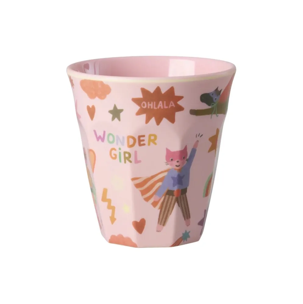 RICE Medium Kinderbecher Melamin Hero