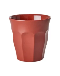 RICE Medium Melamin Becher im 6er Pack - Solid Colors