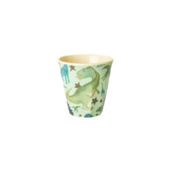 RICE Melamin Becher Dinosaurs Print