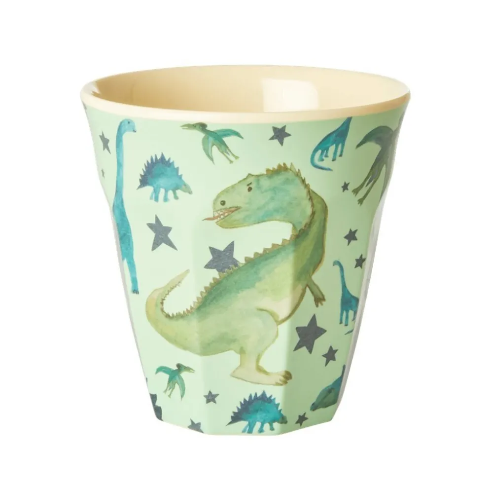 RICE Melamin Becher Dinosaurs Print