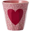 RICE Melamin Becher Herz
