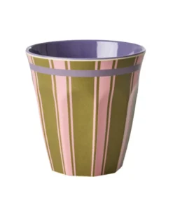 RICE Melamin Becher Medium Bon Vivant 6er-Pack