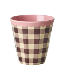 RICE Melamin Becher Medium Bon Vivant 6er-Pack