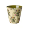 RICE Melamin Becher Retro Bouquet, Medium