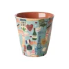 RICE Melamin Becher Small Bon Vivant 6er PAck