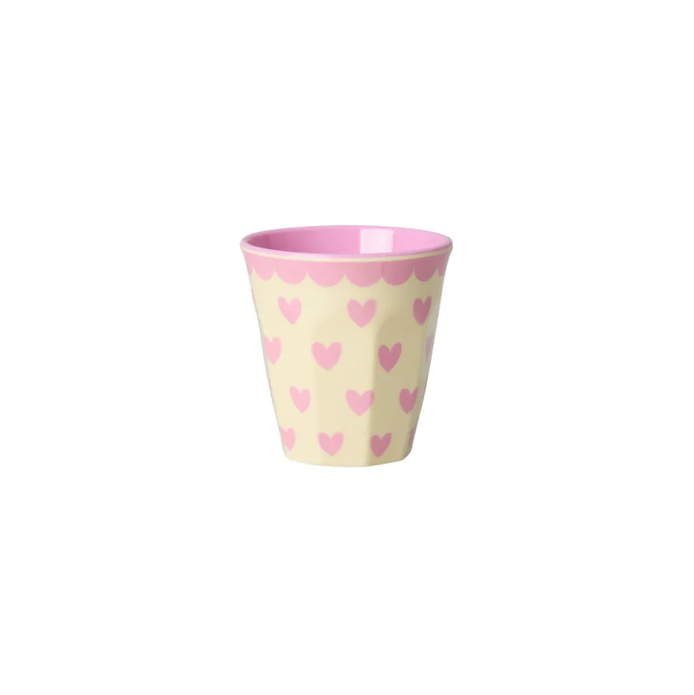 RICE Melamin Espressobecher Favorite Hearts - 6er-Set