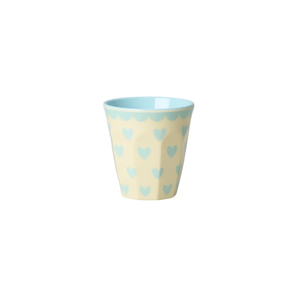 RICE Melamin Espressobecher Favorite Hearts - 6er-Set