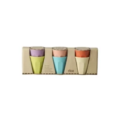 RICE Melamin Espresso Cups Glory Days 6er