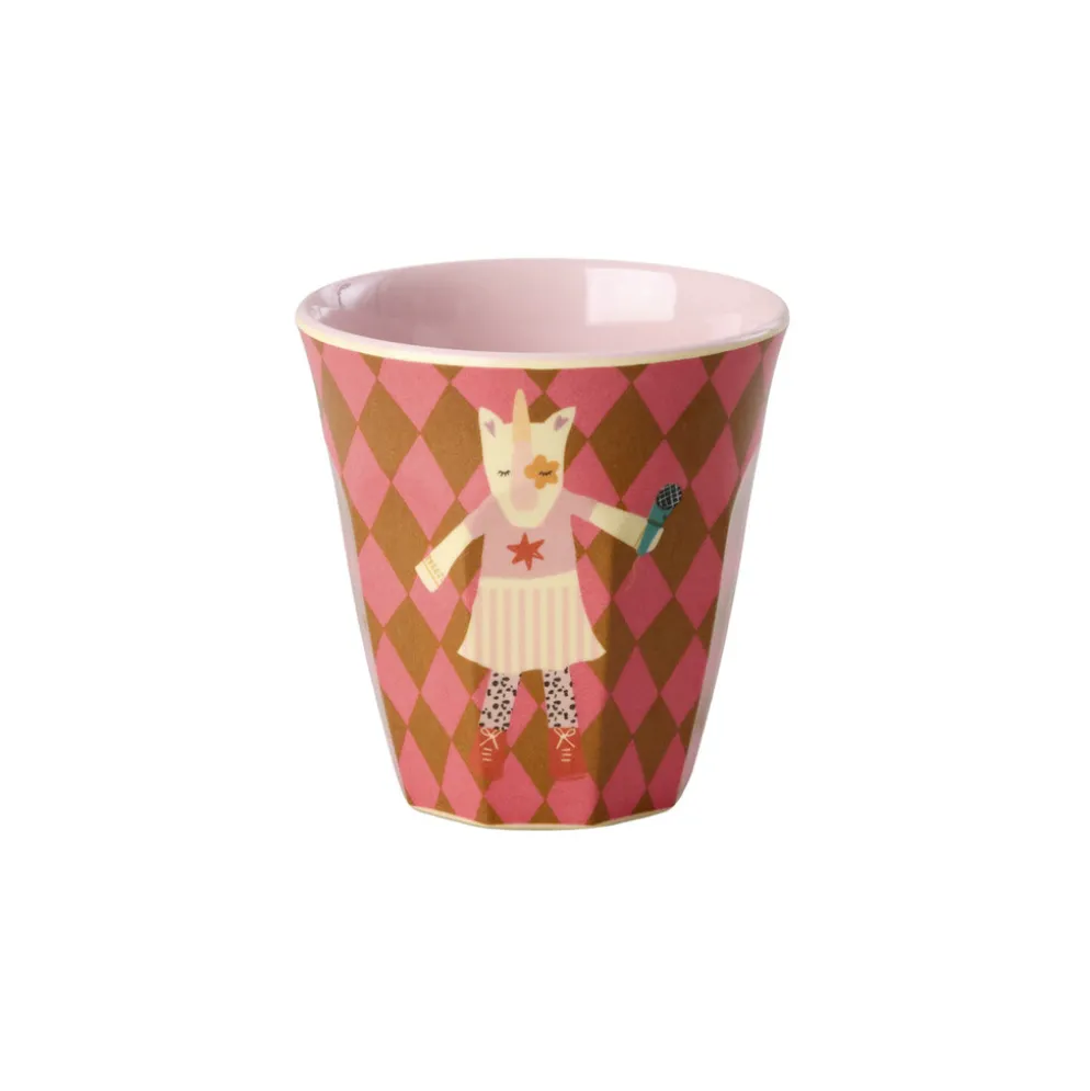 RICE Melamin Kinderbecher Music Band Small 6er-Pack