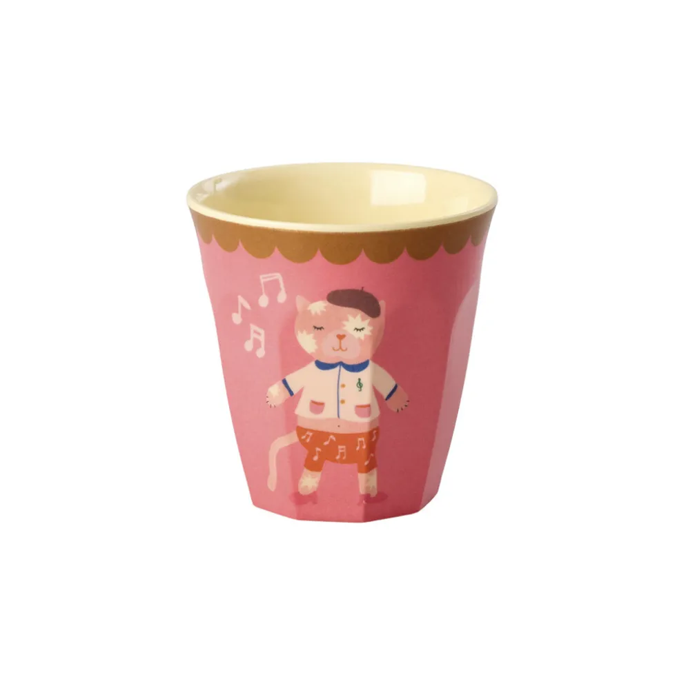 RICE Melamin Kinderbecher Music Band Small 6er-Pack