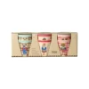 RICE Melamin Kinder Becher Nathalie Lété Print 6er Pack