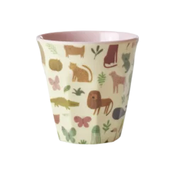 RICE Melamin Kinderbecher Sweet Jungle Print