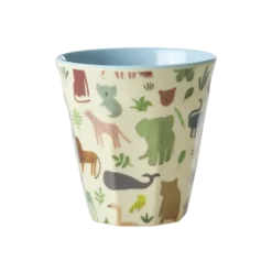 RICE Melamin Kinderbecher Sweet Jungle Print