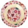 RICE Melamin Kinderschüssel, tiefer Teller ABC