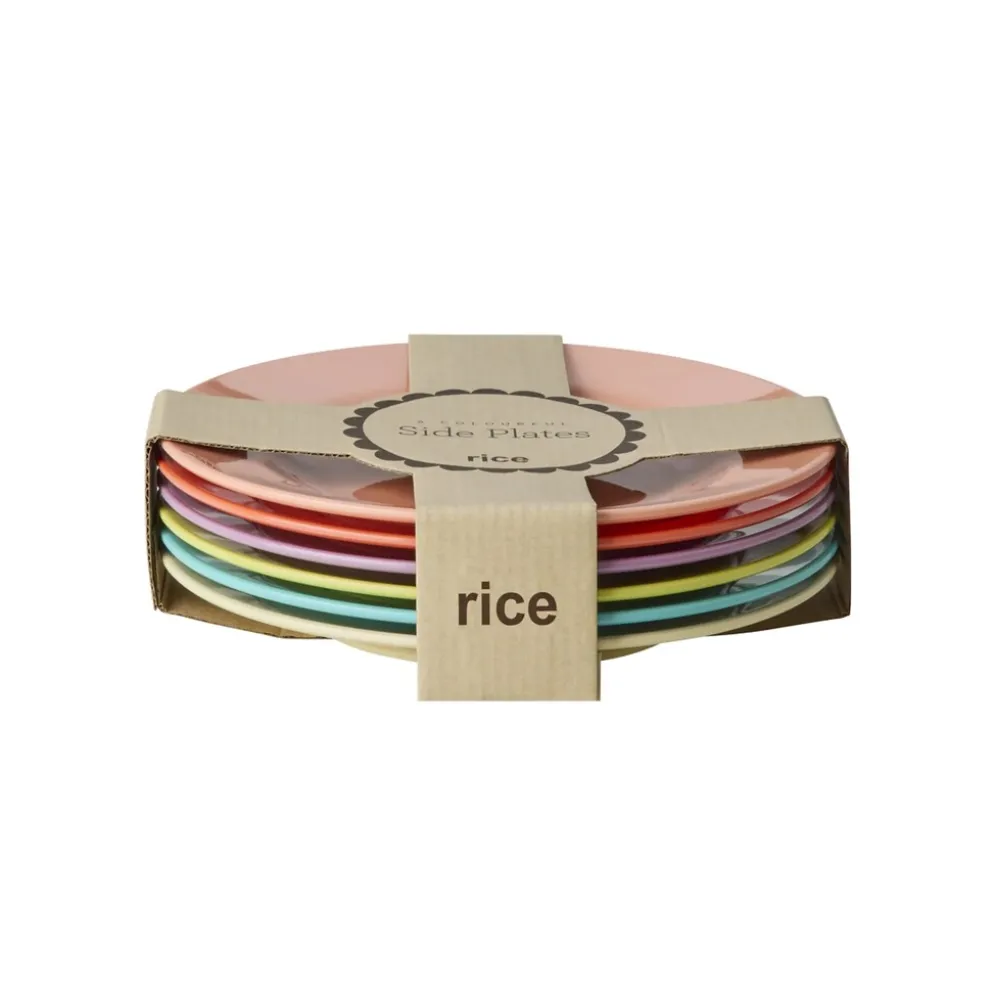 RICE Melamin Kleiner Teller Glory Days 6er
