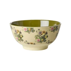 RICE Melamin Schale Retro Bouquet Medium