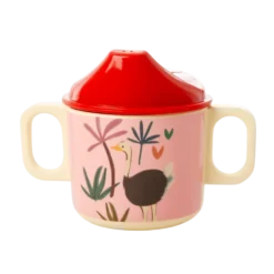 RICE Melamin Schnabelbecher Jungle Animals