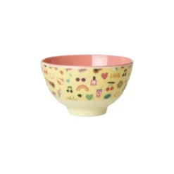 RICE Melamin Schüssel für Kinder Unicorn Love
