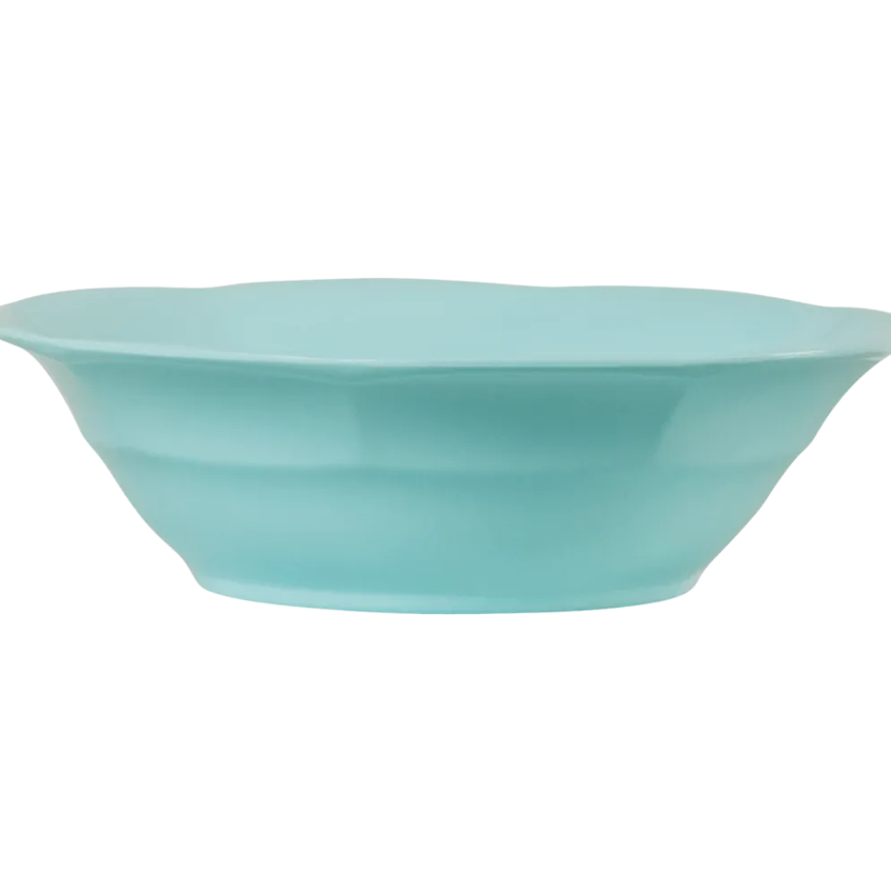 RICE Melamin Suppenteller einfarbig