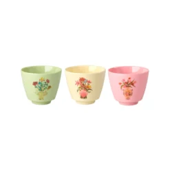 RICE Melamin Sushi-Teebecher im 3er-Set Chinese Prints