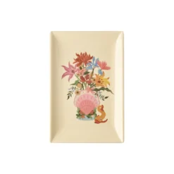 RICE Melamin Sushi-Teller Chinese Prints 3er-Set