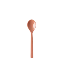 RICE Melamin Teelöffel Set – 6er-Pack in bunten Unifarben