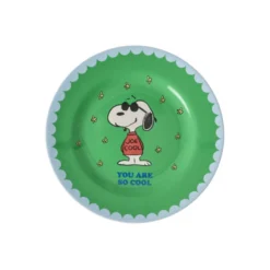 RICE Melamin Teller für Kinder Snoopy