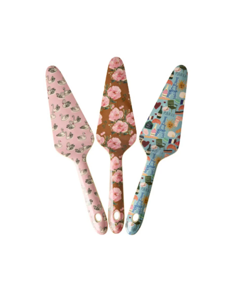 RICE Melamin Tortenheber 3er Set Bon Vivant