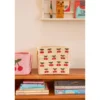 RICE Raffia Korb 30x30x25 cm, Cherries All Over