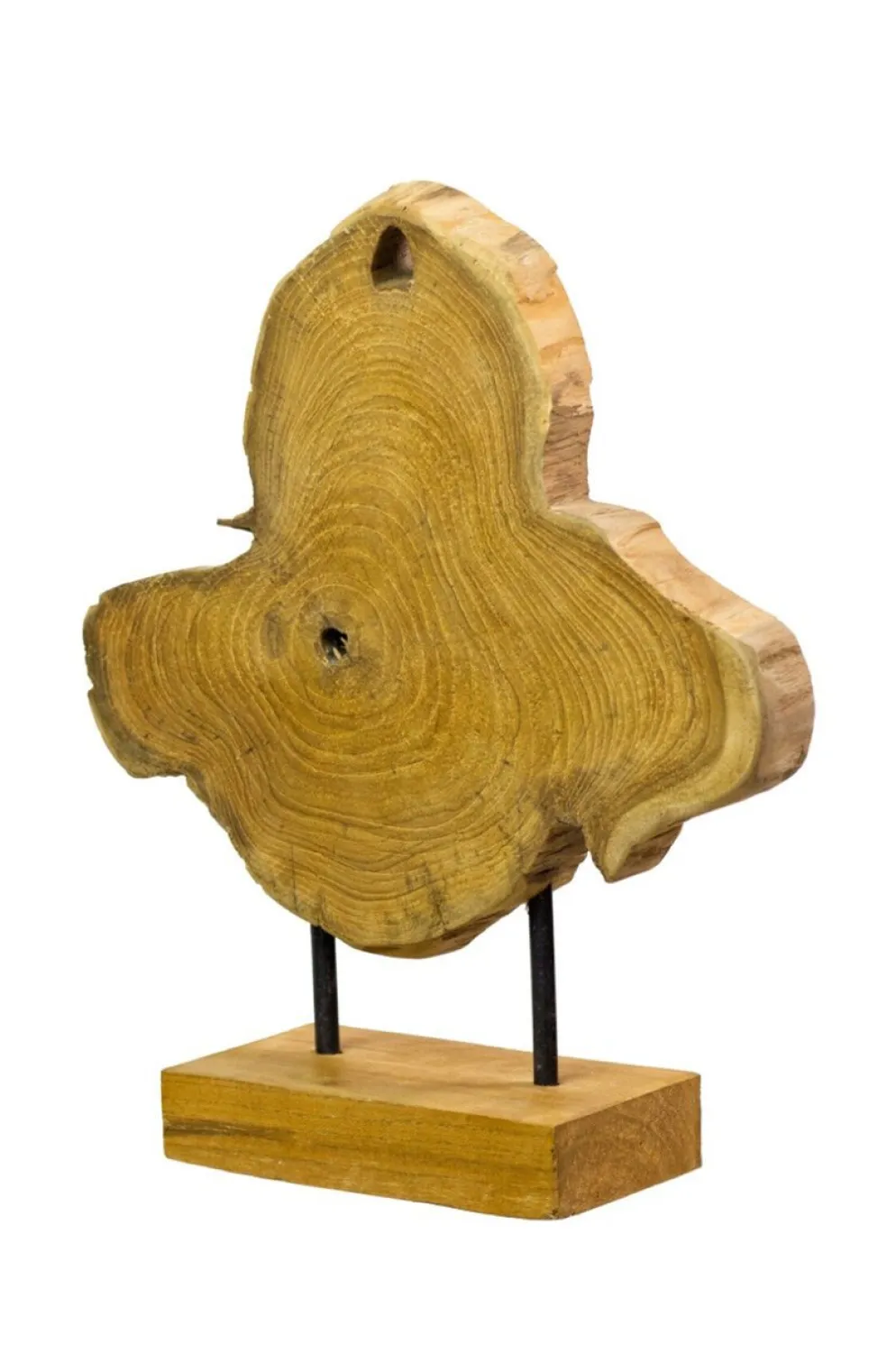 skandeko Unikat-Dekoscheibe WOOD, auf Ständer